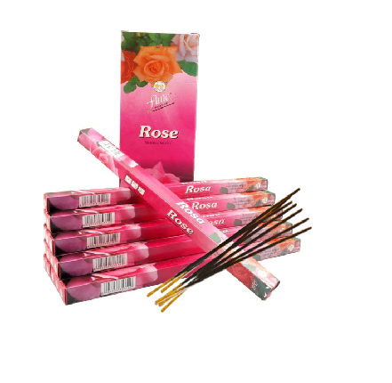 Cycle FLUTE Hexa Rose Incense Sticks (Agarbathi)