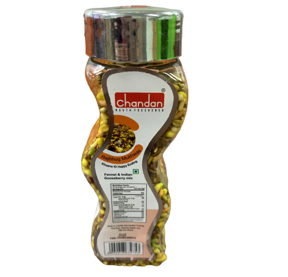 Chandan Mouth Freshener Rajbhog Mukhwas (Fennel & Gooseberry Mix)