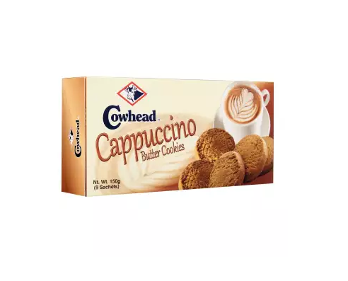 COWHEAD Cappucino Butter Cookies (Biscuits)