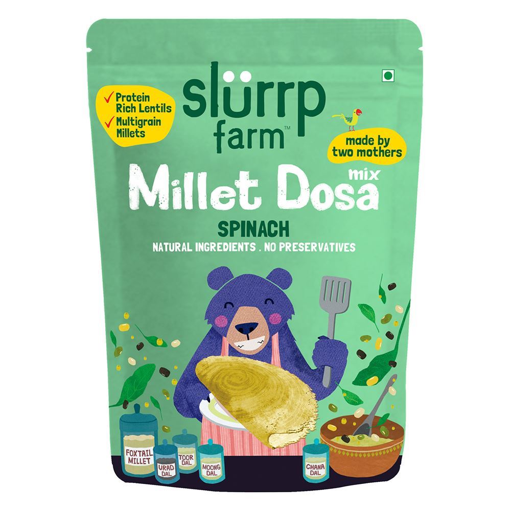 Slurrp Farm Millet & Supergrains Dosa Mix Spinach
