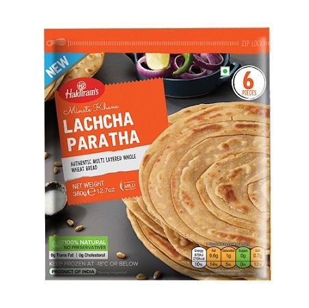 Haldiram's Masala Lachcha Paratha (Chilled)