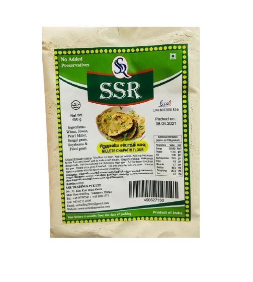 SSR Millet Chapathi Flour
