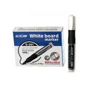 Flexi Brand Gxin Whiteboard Marker Refillable BLACK (G 201)