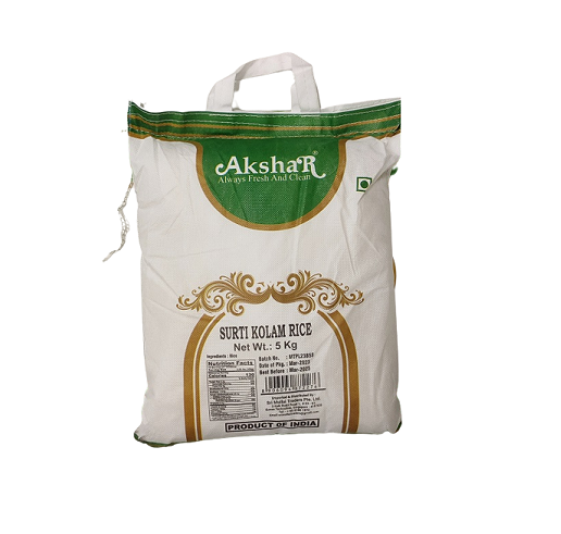 Akshar Surti Kolam Rice