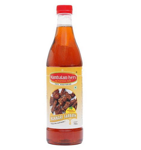 Mambalam Iyers Nannari Sharbat Syrup