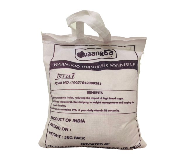 Waangoo Thanjavur Ponni Rice (No Exchange / Return)