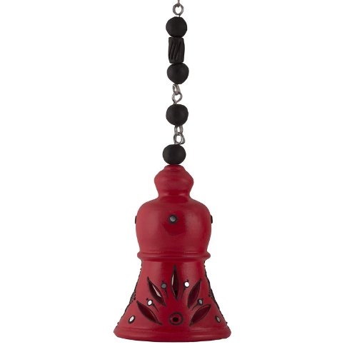 Terracotta Decorative Hanging Red Bell