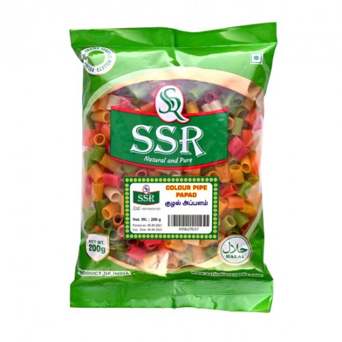 SSR Colour Pipe Papad