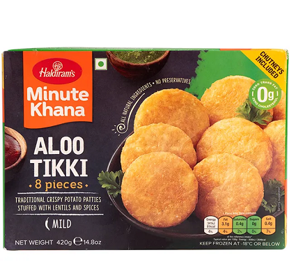 Haldiram's Aloo Tikki (Chilled)