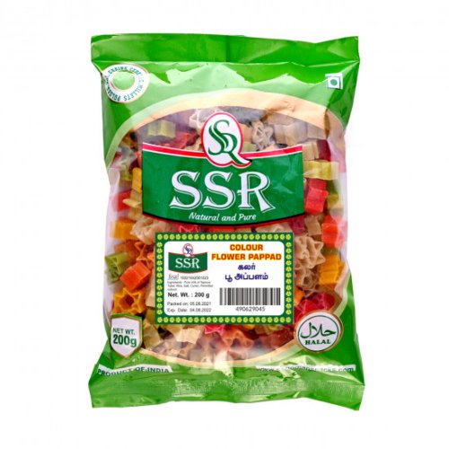 SSR Colour Flower Papad