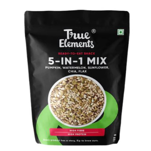 True Elements 5 in 1 Super Seeds Mix Diet Snacks for Weight Loss