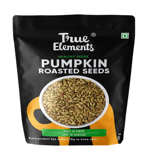 True Elements Roasted Pumpkin Seeds Healthy Snacks