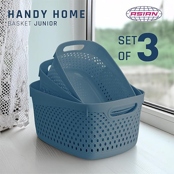 Handy Home Basket  Small, Medium, Large - Set Of 3