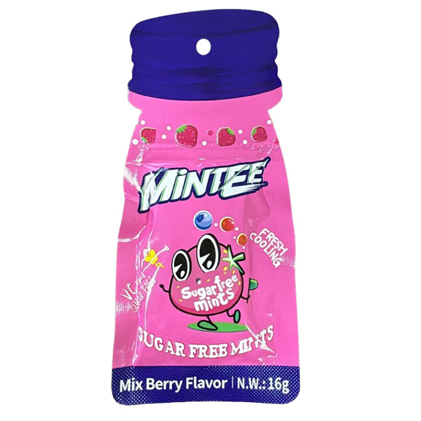Mintee Sugar Free Mints Mix Berry Flavour - 16 g