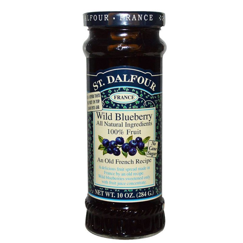 St.Dalfour Fruit Spread Wild Blueberry - 284 g