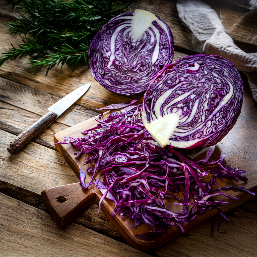 Fresh Cabbage Purple - 1 Pc (600g ~ 800g)