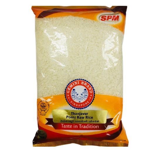 SPM Gemini Brand Thanjavur Ponni Rice (No Exchange / Return) - 1 Kg