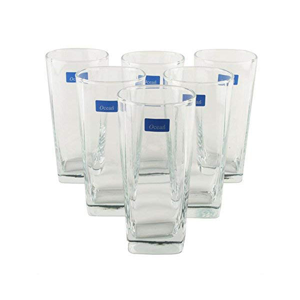 Ocean Plaza Juice Glass Transparent 450 Ml - Set Of 6