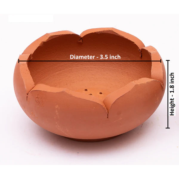 Terracotta agarbatti Stand / Vathi Stand, Incense Stick Holder (Pack of 3)