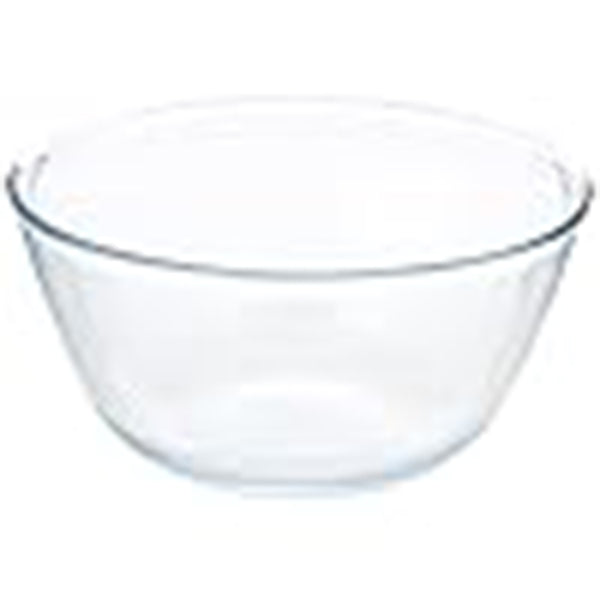 Borosil Basic Glass Mixing & Serving Bowls 1.3 L - 1 Pc