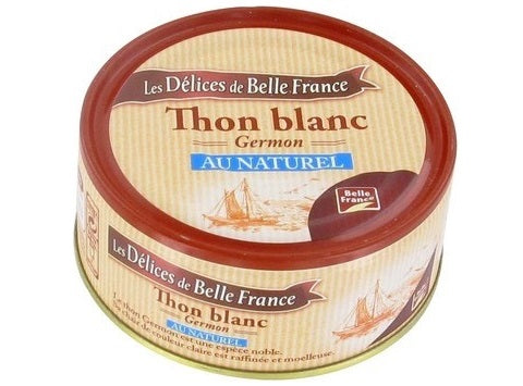 Delices De Belle France White Tuna Germon Natural  - 160 G