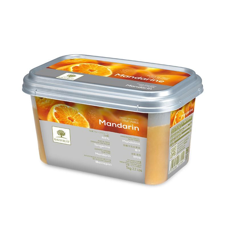 Ravifruit Frozen Mandarin Puree 8037  -  1Kg