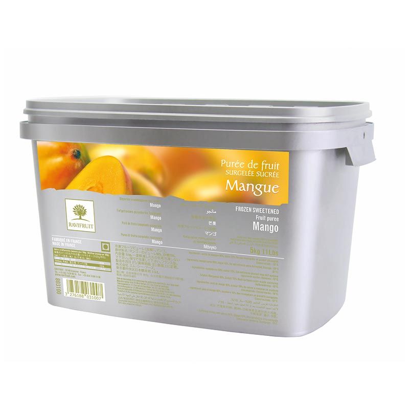 Ravifruit Frozen Mango Puree 8954  -  5Kg