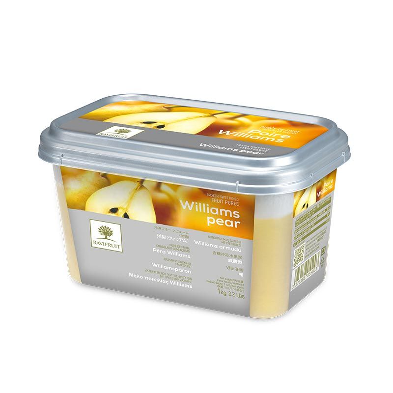 Ravifruit Frozen Pear Williams Puree  -  1Kg