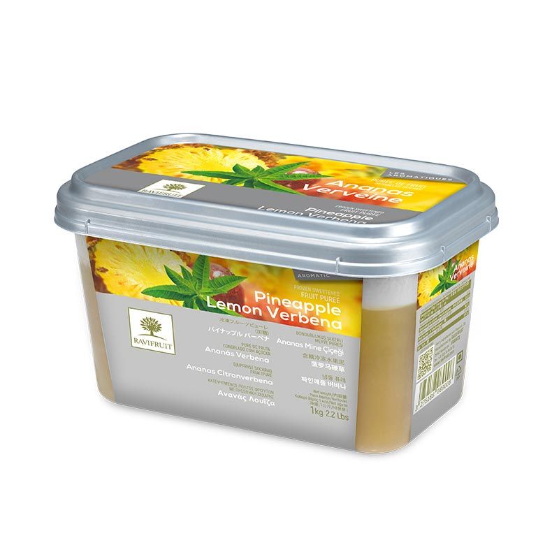 Ravifruit Frozen Verbena Pineapple Puree 8089  -  1Kg