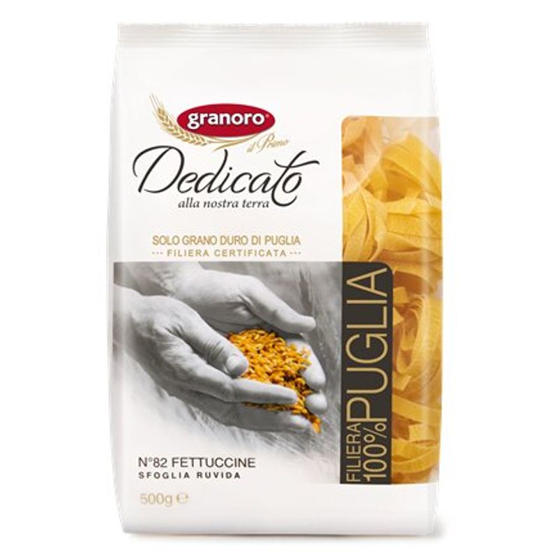 Granoro Fettucine Pasta 82 Dedicato  - 500 G