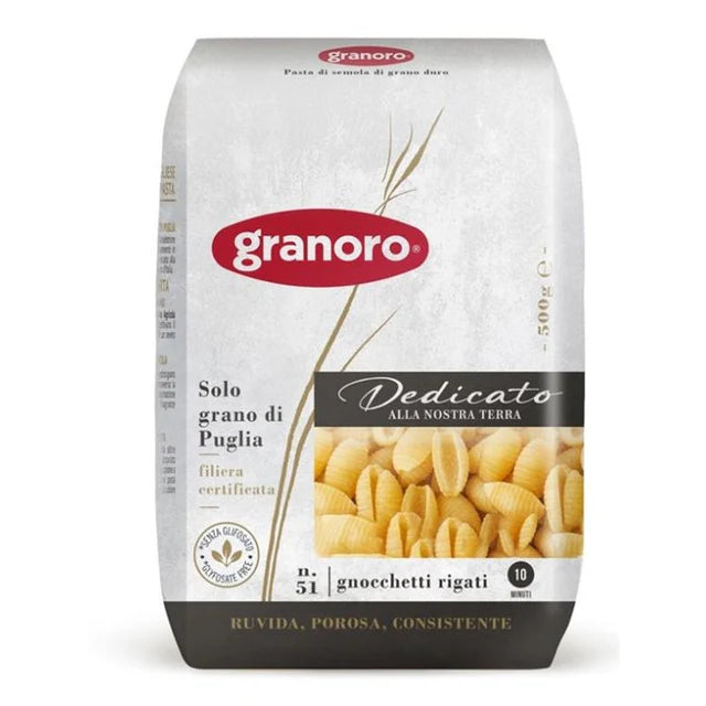 Granoro Gnocchetti Pasta (Shell) 51 Dedicato  - 500 G