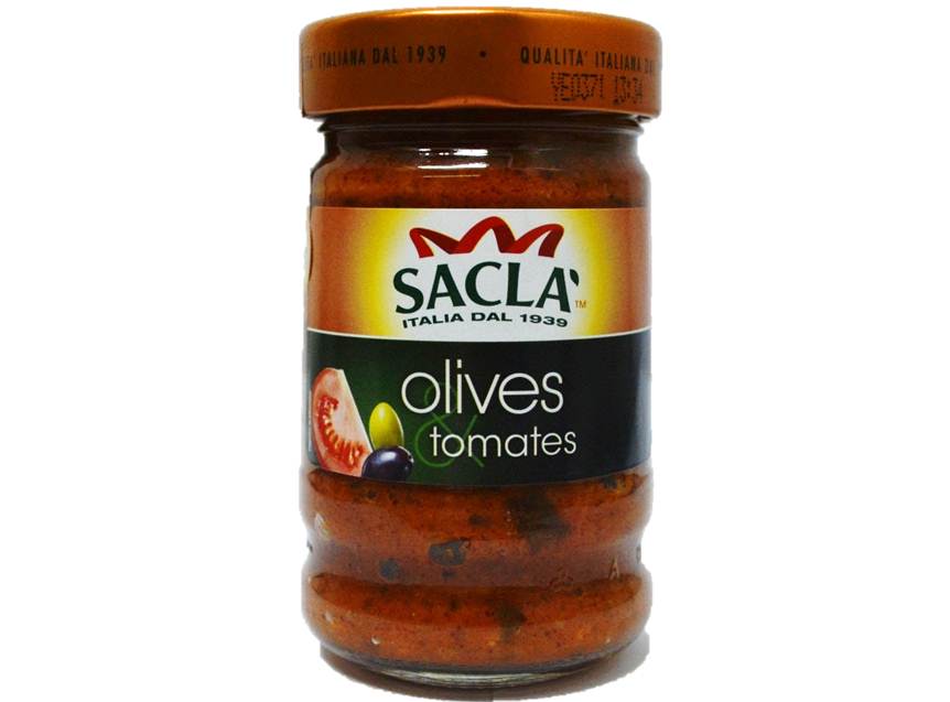 Sacla Tomato And Olive Sauce  - 190 G