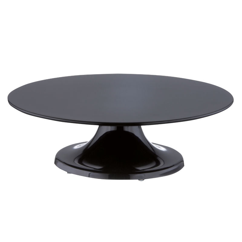 Schneider Black Cake Stand Ø320X100Mmh 227128 - 1 Pc