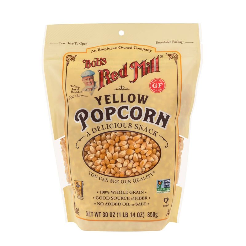 Bob'S Red Mill Popcorn Yellow  - 30Oz
