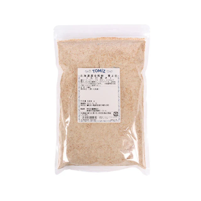 Tomiz Hokkaido Whole Wheat Flour (Haruyokoi)  - 500 G