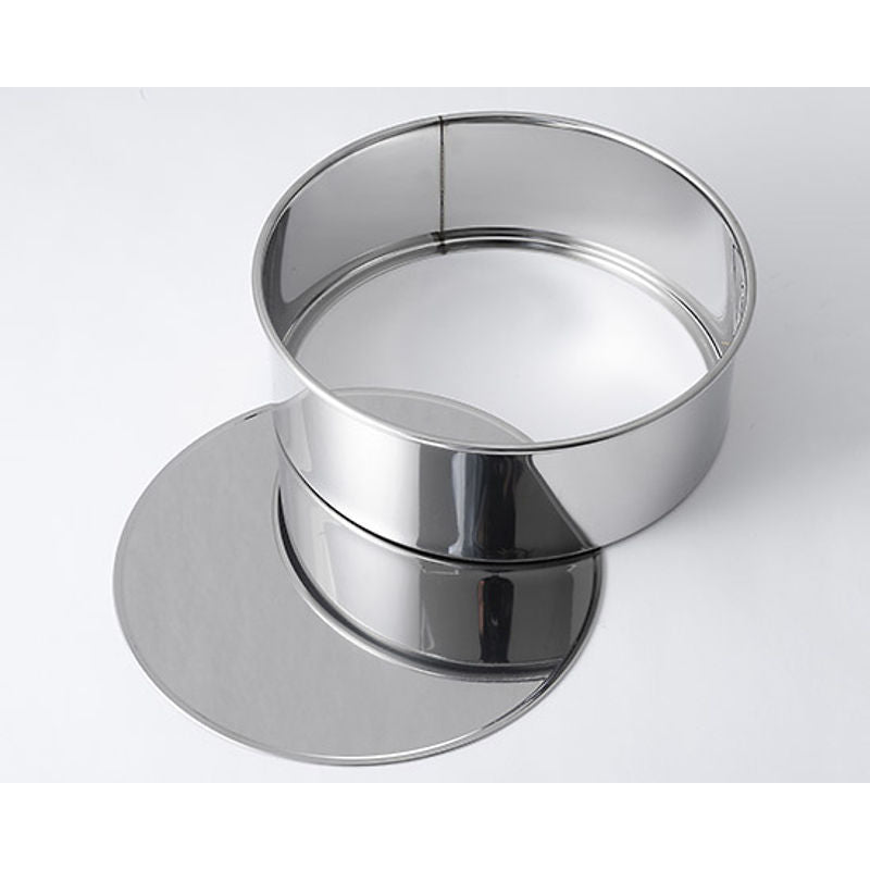 Tomiz Sandwich Tin Loose Base (L) Stainless Steel  - 1 Pc