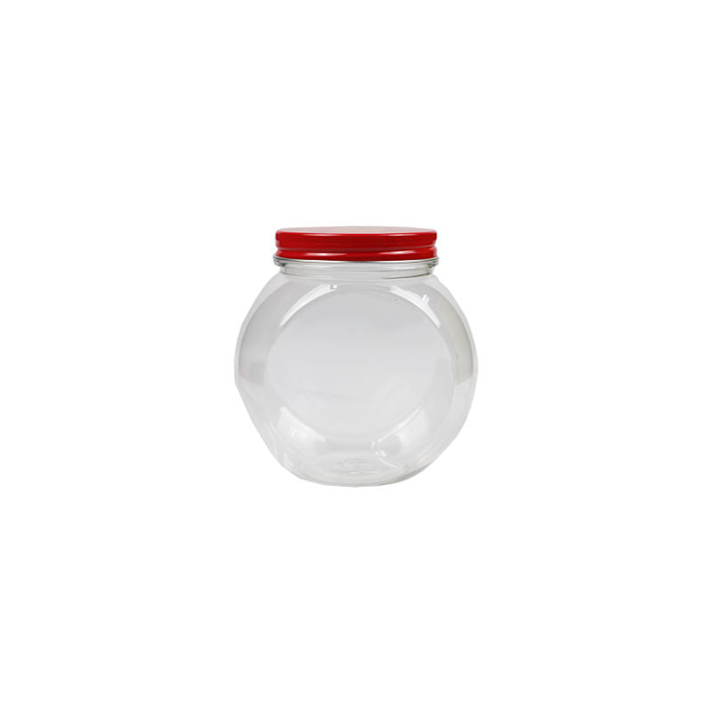 Sripoma Round Pet Container Gxfc Alum Cap 650Ml Sp295  - 1 Pc