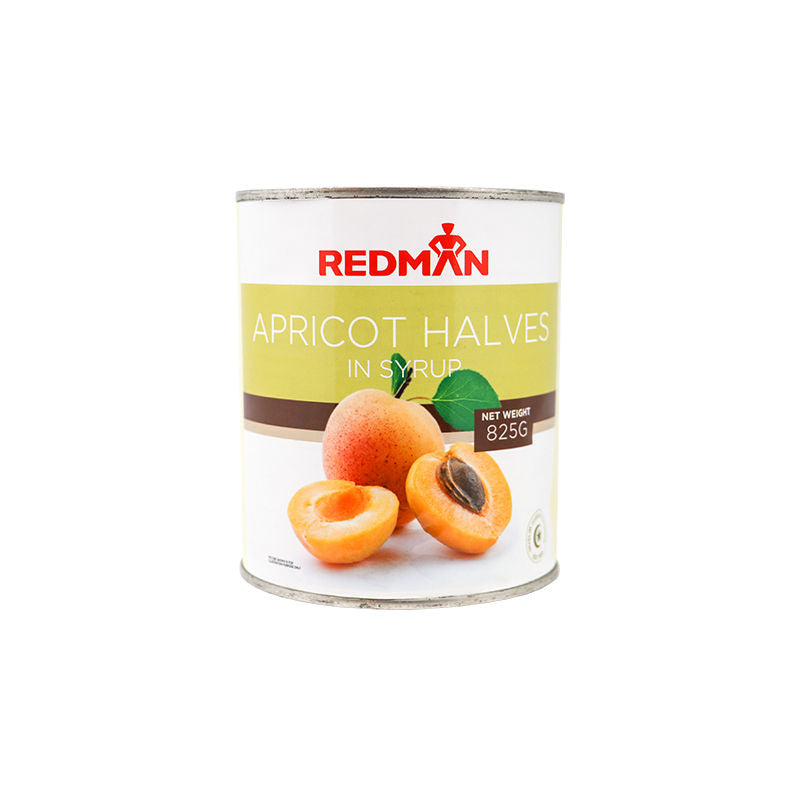 Redman Apricot Halves In Syrup  - 825 G