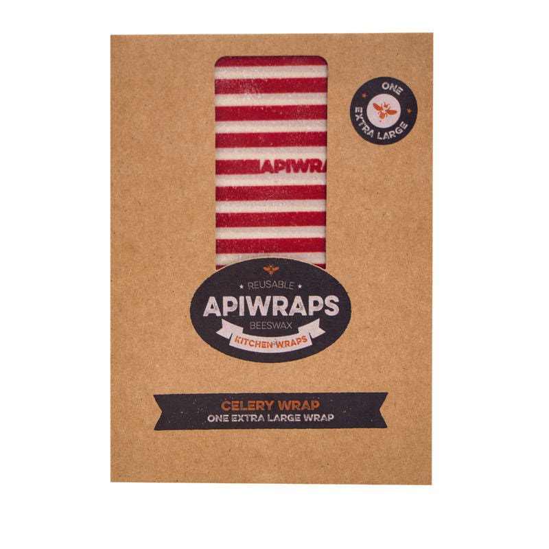 Apiwraps Reusable Beeswax Celery Wrap Extra Large 40Cmx45Cm  - 1 Pc