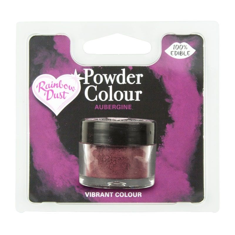 Rainbow DUST Color Powder Aubergine 4G - 1 Pc