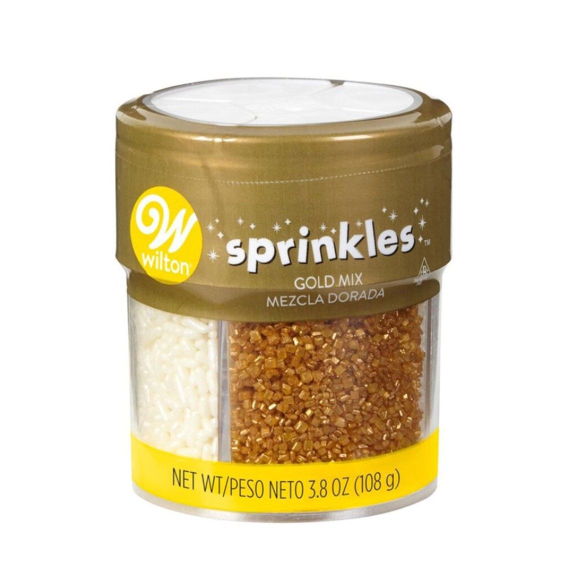Wilton Pearlized Gold Mix 4-Cell 710-5337 3.8Oz - 1 Pc