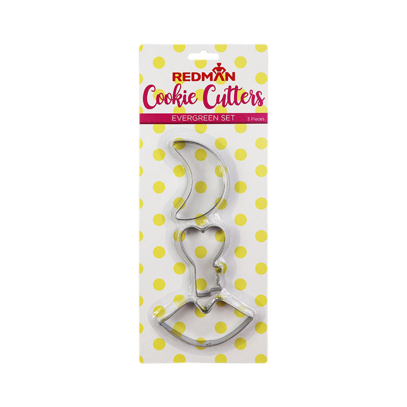 Redman Evergreen Cookie Cutter Stainless Steel Set  - 1 Pc
