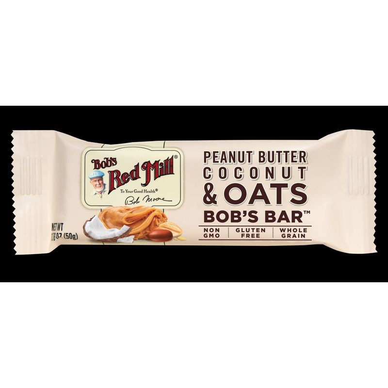 Bob's Red Mill Bar Peanut Butter Coconut Oat 1.76Oz - 1 Pc
