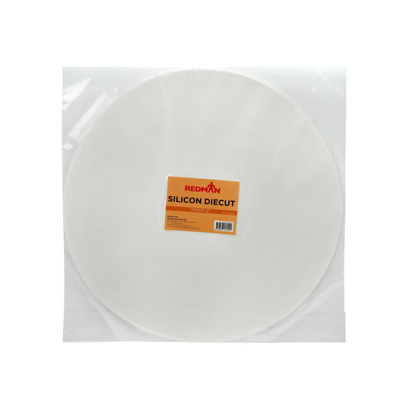 Redman Silicon Paper Diecut Round 12 20Pc  - 1 Pc
