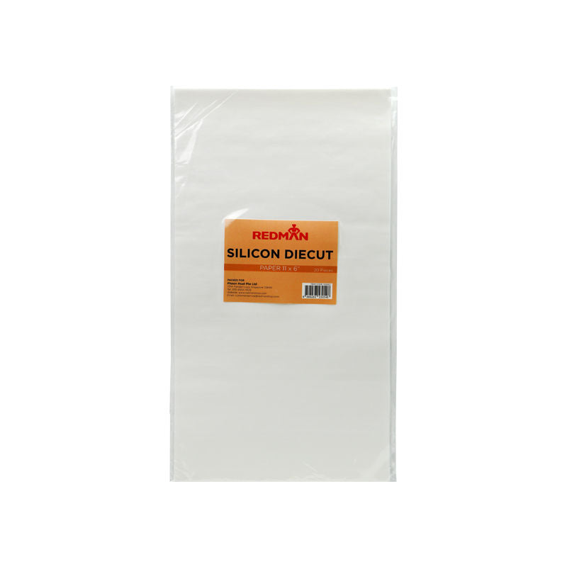 Redman Silicon Paper Diecut Rect 11X6 20Pc  - 1 Pc