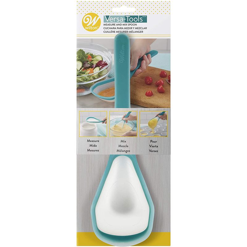 Wilton  Measure & Mix Silicon Spoon 02-0-0001  - 1 Pc