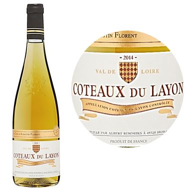 Selection A. Florent White Wine Coteaux Du Layon 2020  - 75Cl