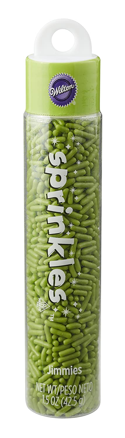 Wilton Sprinkles Jimmies Green 710-9965 -  42 g