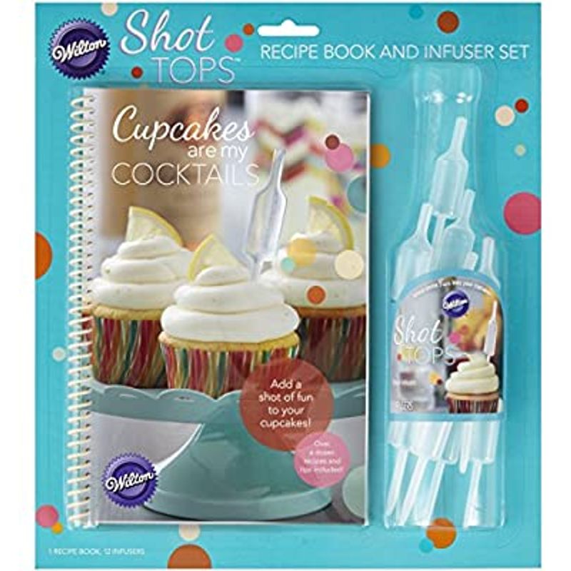 Wilton Shot Top Infuser & Recipe Book 8022-2730  - 1 Pc
