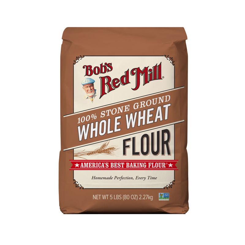 Bob'S Red Mill Whole Wheat Flour  -  5Lb